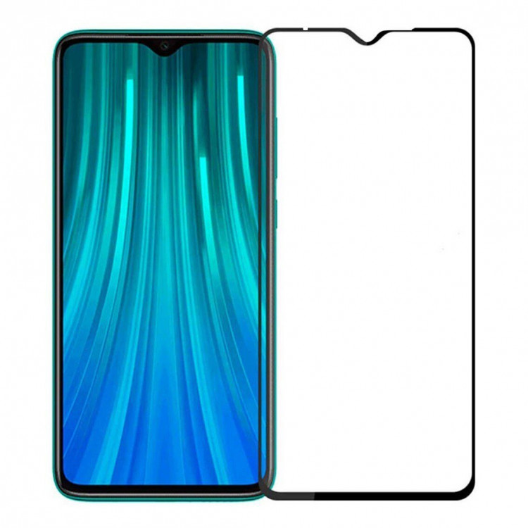 Защитное стекло 3D для Xiaomi Redmi 9C (черный)