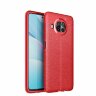 Чехол-накладка Litchi Grain для Xiaomi Mi 10T Lite 5G / Redmi Note 9 Pro 5G (красный)