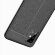 Чехол-накладка Litchi Grain для Samsung Galaxy A51 (черный)