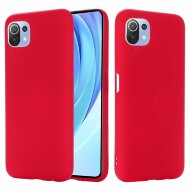 Силиконовый чехол Mobile Shell для Xiaomi Mi 11 Lite / Xiaomi Mi 11 Lite 5G (красный) Силиконовый чехол Mobile Shell для Xiaomi Mi 11 Lite / Xiaomi Mi 11 Lite 5G (красный)