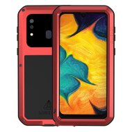 Гибридный чехол LOVE MEI для Samsung Galaxy A30 / Galaxy A20 (красный) Гибридный чехол LOVE MEI для Samsung Galaxy A30 / Galaxy A20 (красный)