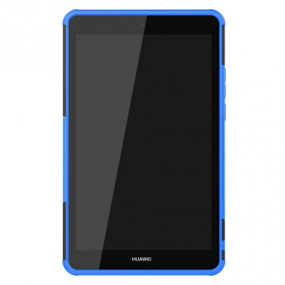 Чехол Hybrid Armor для Huawei MediaPad M5 Lite 8 / Honor Pad 5 8.0 (черный + голубой) Чехол Hybrid Armor для Huawei MediaPad M5 Lite 8 / Honor Pad 5 8.0 (черный + голубой)