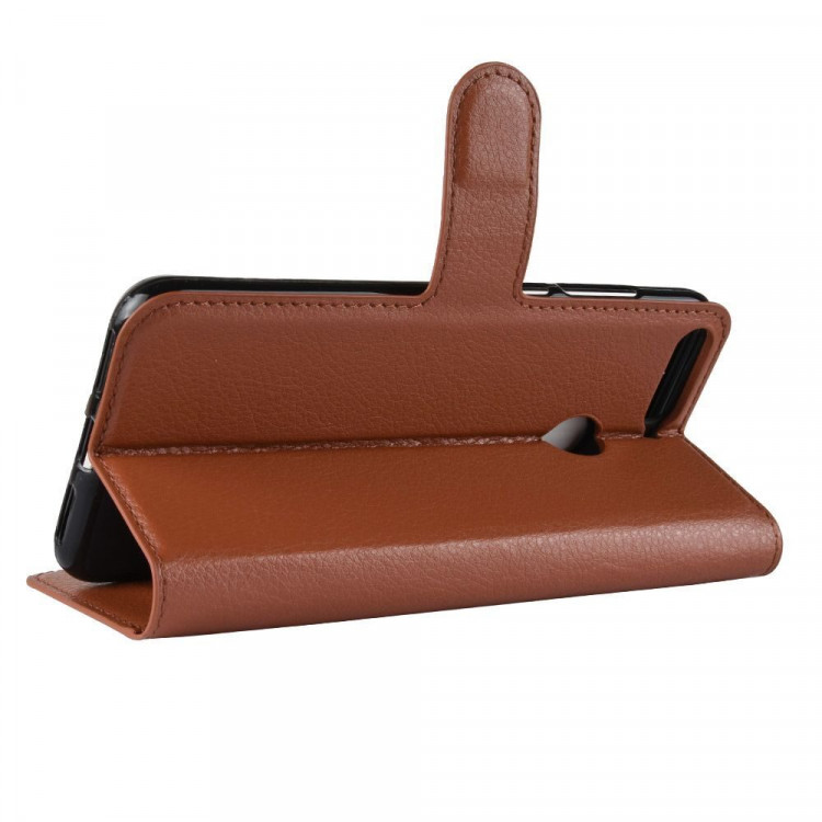 Чехол с визитницей для Huawei Y6 Prime (2018) / Honor 7A / Honor 7C (AUM-L41) / Honor 7A Pro (AUM-L29) (коричневый)