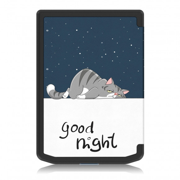 Чехол для PocketBook 634 Verse Pro (Good Night Cat)