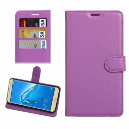 Чехол с визитницей для Huawei Nova Plus / Huawei G9 Plus (фиолетовый)