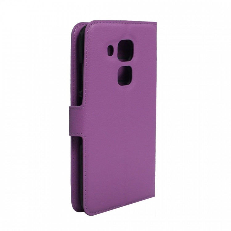 Чехол с визитницей для Huawei Nova Plus / Huawei G9 Plus (фиолетовый)