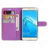 Чехол с визитницей для Huawei Nova Plus / Huawei G9 Plus (фиолетовый)