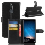 Чехол с визитницей для Huawei Mate 10 Lite / Nova 2i (черный) Чехол с визитницей для Huawei Mate 10 Lite / Nova 2i (черный)