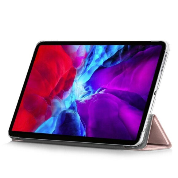 Планшетный чехол для iPad Pro 12.9 дюйма (2022, 2021, 2020, 2018) (розовый)