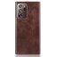 Кожаная накладка-чехол для Samsung Galaxy Note 20 Ultra (коричневый)