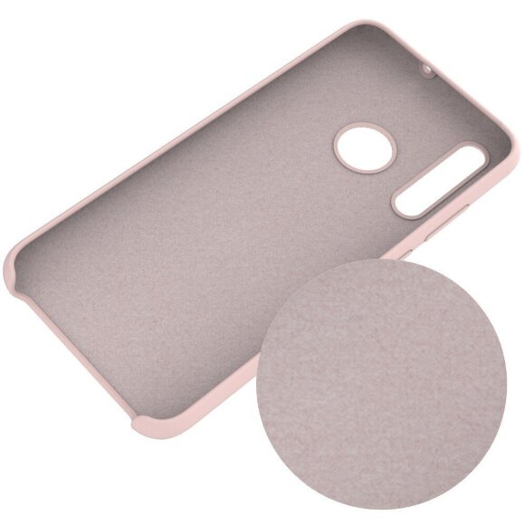 Силиконовый чехол Mobile Shell для Huawei P Smart+ (Plus) 2019 / Enjoy 9s / Honor 10i (розовый)