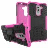 Чехол Hybrid Armor для Huawei Honor 6x 2016 (черный + розовый)