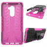 Чехол Hybrid Armor для Huawei Honor 6x 2016 (черный + розовый)