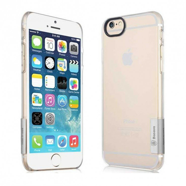 Бампер Baseus Sky для iPhone 6s / iPhone 6  (серебряный)