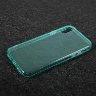 Силиконовый TPU чехол для iPhone X / ХS (голубой) Силиконовый TPU чехол для iPhone X / ХS (голубой)