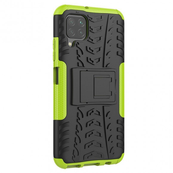 Чехол Hybrid Armor для Huawei P40 lite (черный + зеленый) Чехол Hybrid Armor для Huawei P40 lite (черный + зеленый)
