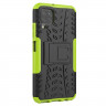 Чехол Hybrid Armor для Huawei P40 lite (черный + зеленый)