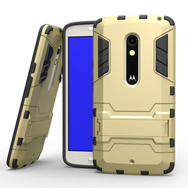 Чехол Duty Armor для Motorola Moto X Play (золотой)