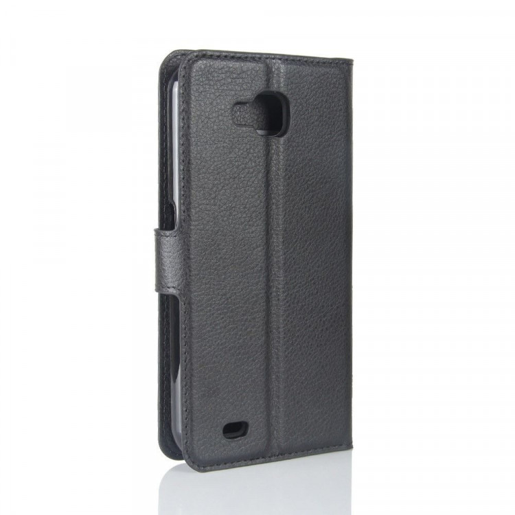 Чехол с визитницей для LG X venture M710DS (черный)