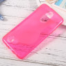 Нескользящий чехол для LG K8 (2017) X300 / M200N (малиновый)