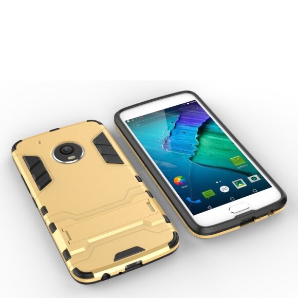 Чехол Duty Armor для Motorola Moto G5 Plus (золотой)