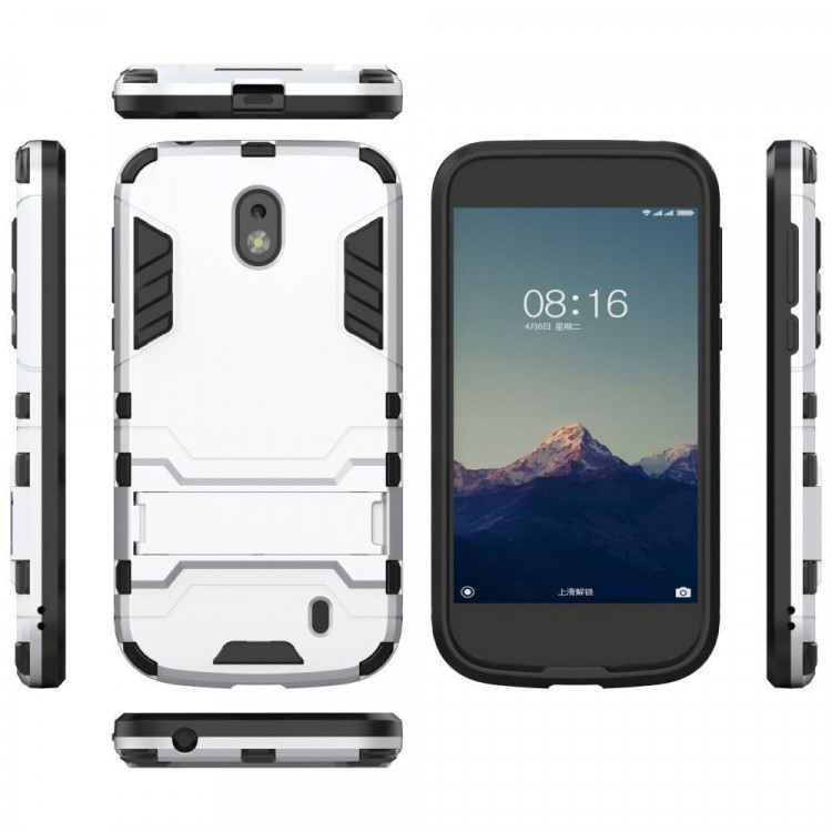 Чехол Duty Armor для Nokia 1 (серебряный)