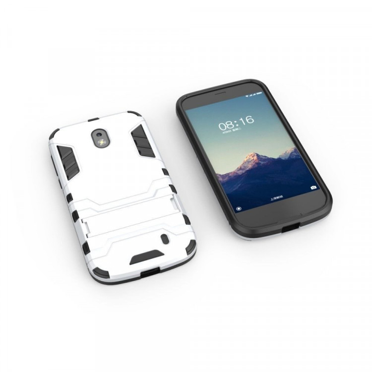 Чехол Duty Armor для Nokia 1 (серебряный)