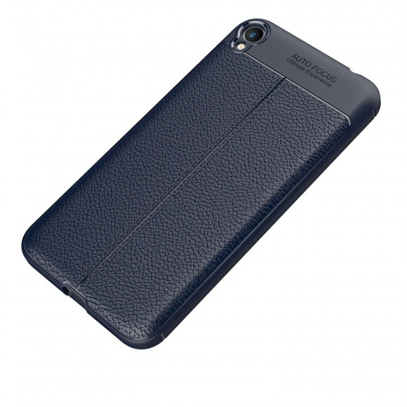 Чехол-накладка Litchi Grain для ASUS ZenFone Live ZB501KL (темно-синий) Чехол-накладка Litchi Grain для ASUS ZenFone Live ZB501KL (темно-синий)