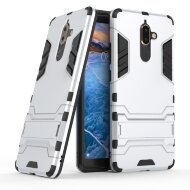 Чехол Duty Armor для Nokia 7 Plus (серебряный)