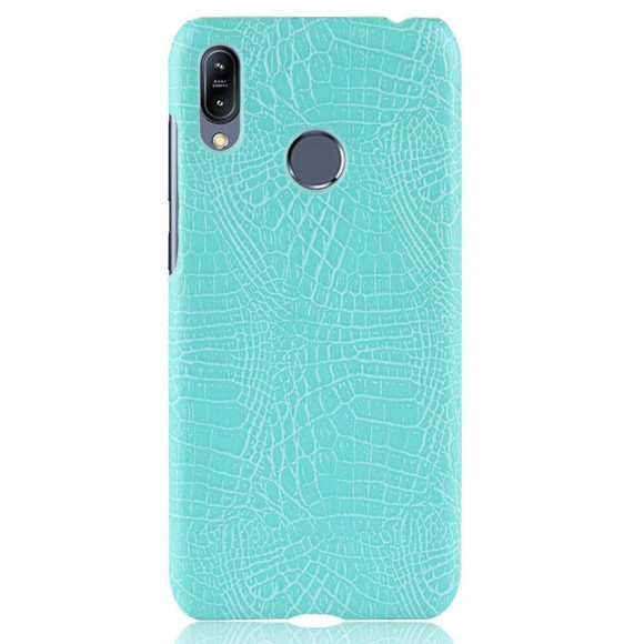Чехол Crocodile Texture для Asus Zenfone Max (M2) ZB633KL (голубой) Чехол Crocodile Texture для Asus Zenfone Max (M2) ZB633KL (голубой)