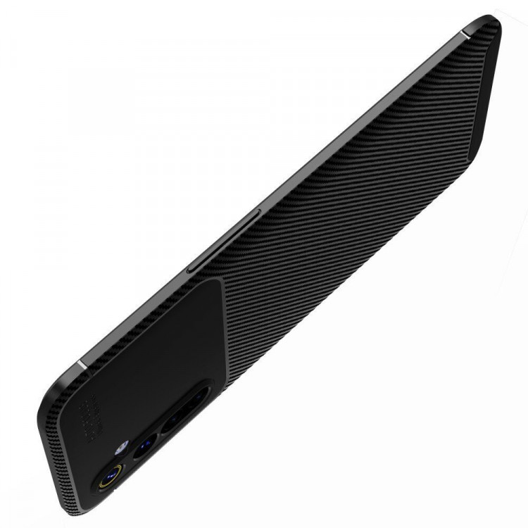 Чехол-накладка Resistant Carbon для Realme 6 / Realme 6S (черный)
