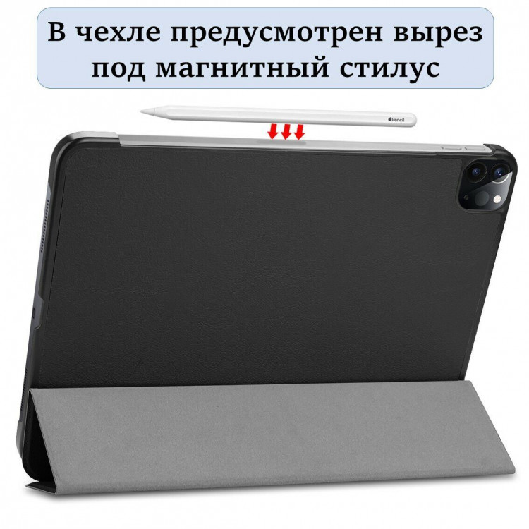 Планшетный чехол для iPad Pro 11 (2th Gen, 3th Gen, 4th Gen) (черный)