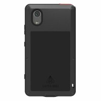 Гибридный чехол LOVE MEI для Sony Xperia XA1 Plus (черный)