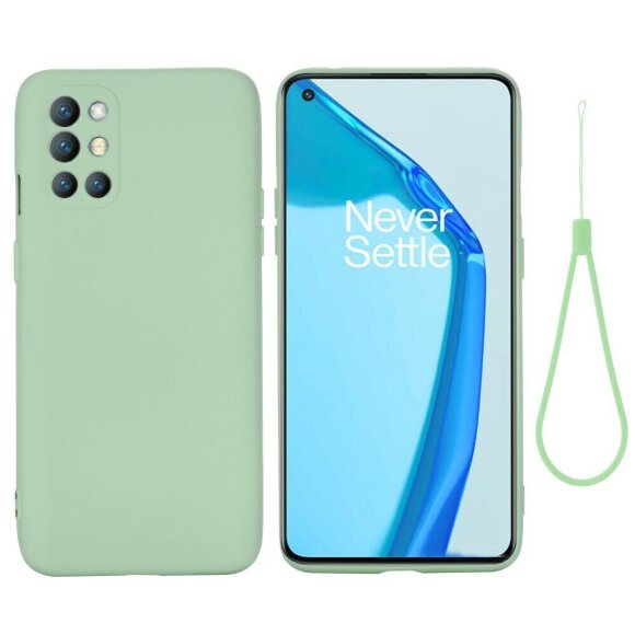 Силиконовый чехол Mobile Shell для OnePlus 9R (зеленый)