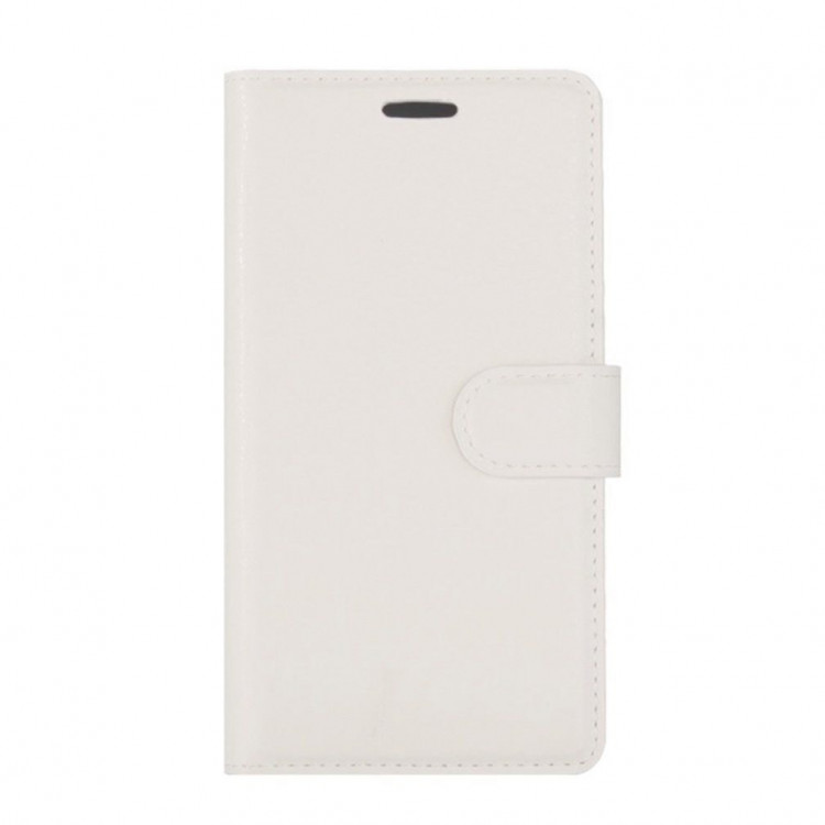 Чехол с визитницей для ZTE Blade V8 (белый)