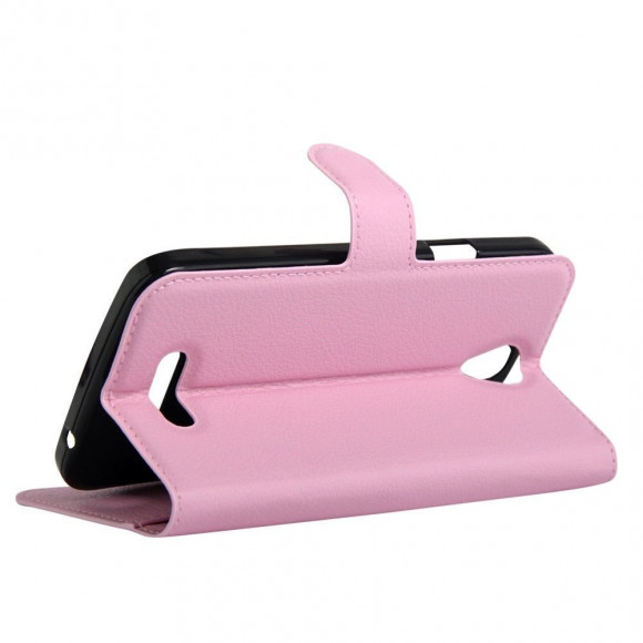 Чехол с визитницей для DOOGEE X6 / X6 Pro (розовый) Чехол с визитницей для DOOGEE X6 / X6 Pro (розовый)