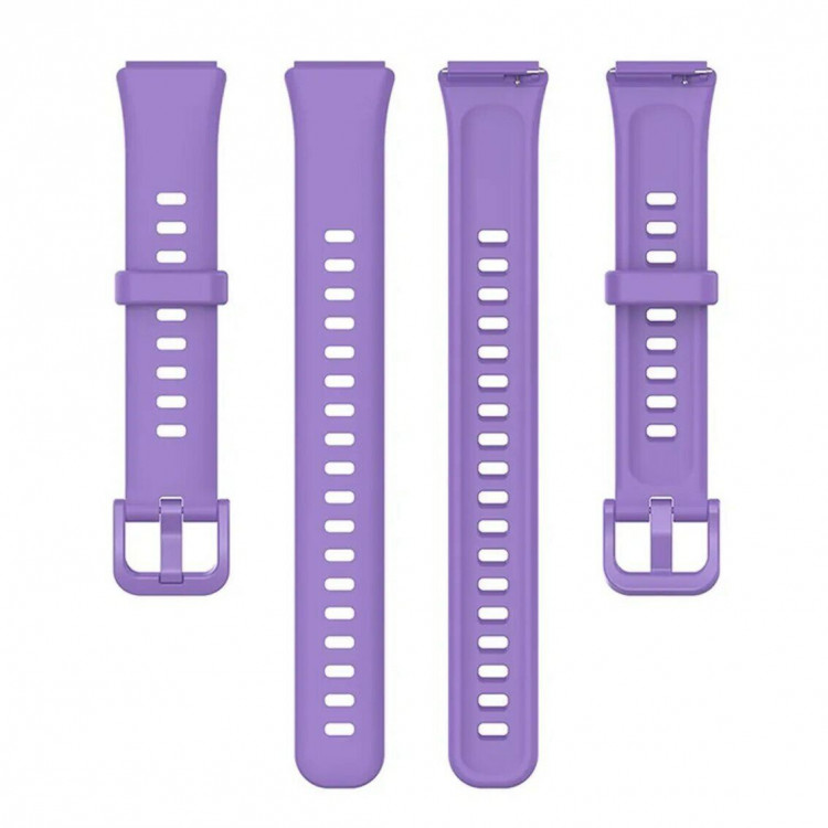 Силиконовый ремешок для Huawei Band 7 (фиолетовый)