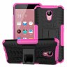 Чехол Hybrid Armor для Meizu M2 Note (черный + розовый)