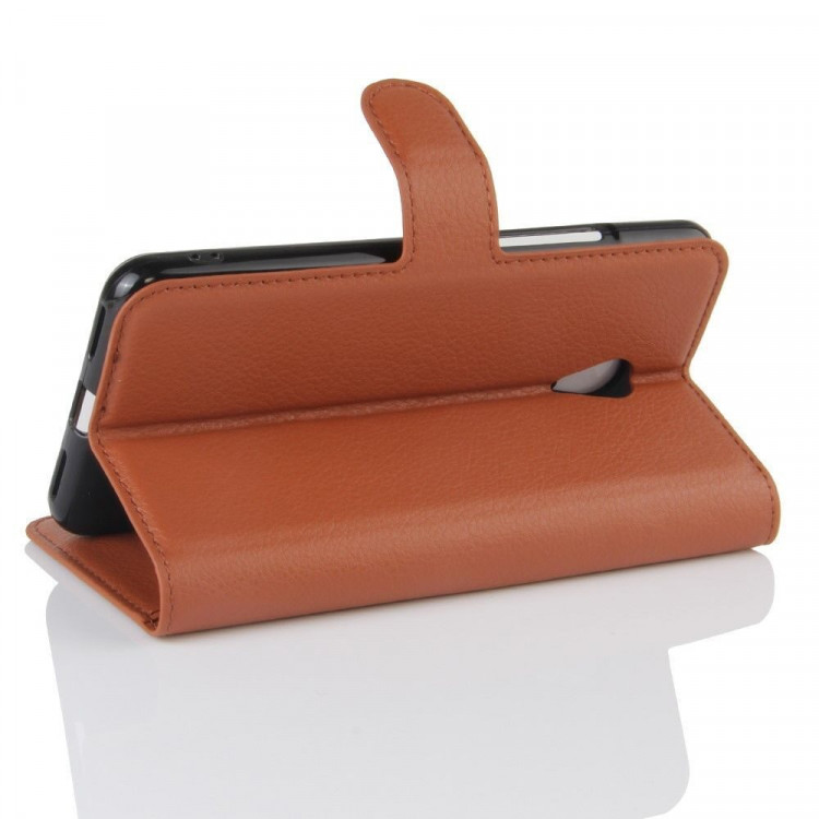 Чехол с визитницей для Meizu M5s (коричневый)