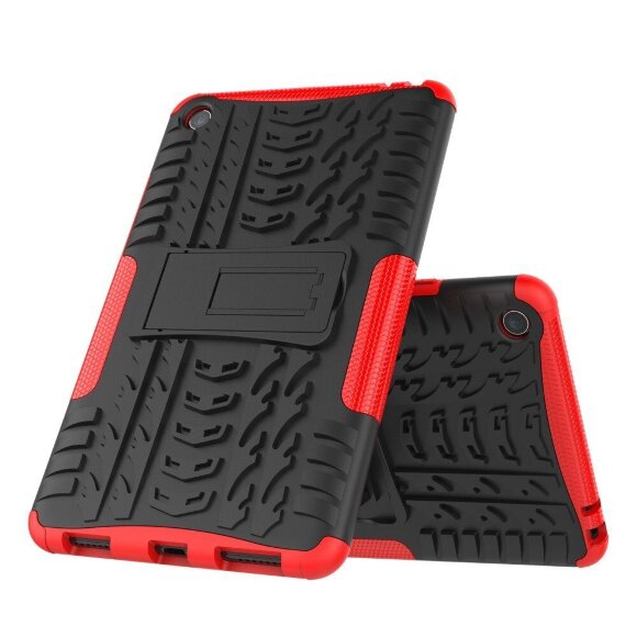 Чехол Hybrid Armor для Xiaomi Mi Pad 4 - 8 дюймов (черный + красный)