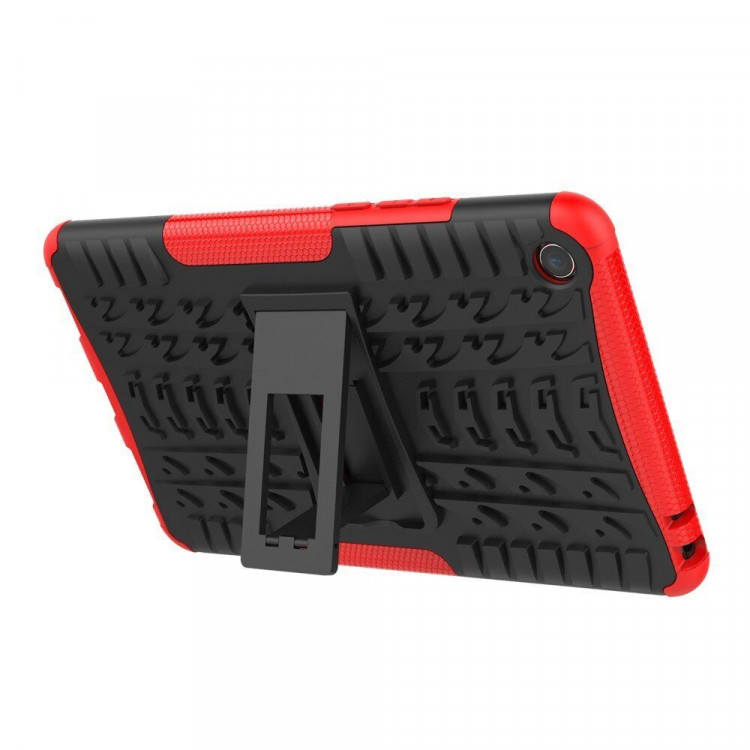 Чехол Hybrid Armor для Xiaomi Mi Pad 4 - 8 дюймов (черный + красный)