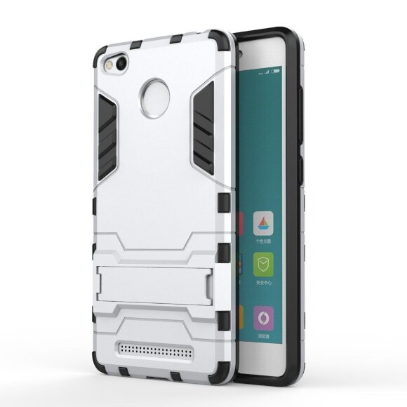 Чехол Duty Armor для Xiaomi Redmi 3 (серебряный) Чехол Duty Armor для Xiaomi Redmi 3 (серебряный)