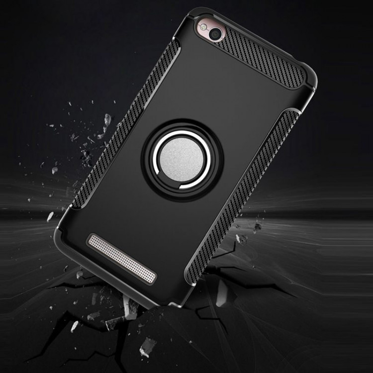 Чехол Hybrid Kickstand для Xiaomi Redmi 4A (серебряный)