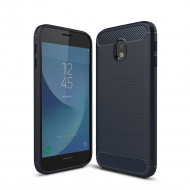 Чехол-накладка Carbon Fibre для Samsung Galaxy J3 2017 (темно-синий) Чехол-накладка Carbon Fibre для Samsung Galaxy J3 2017 (темно-синий)