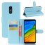 Чехол с визитницей для Xiaomi Redmi 5 (голубой)