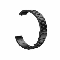 Стальной браслет для Huawei Watch Fit Mini и часов с креплением 16мм (черный)