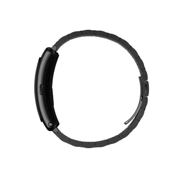 Стальной браслет для Huawei Watch Fit Mini и часов с креплением 16мм (черный)