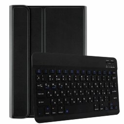 Чехол с клавиатурой для Samsung Galaxy Tab S7 Plus SM-T970, SM-T975 и Galaxy Tab S8 Plus SM-X800, SM-X806