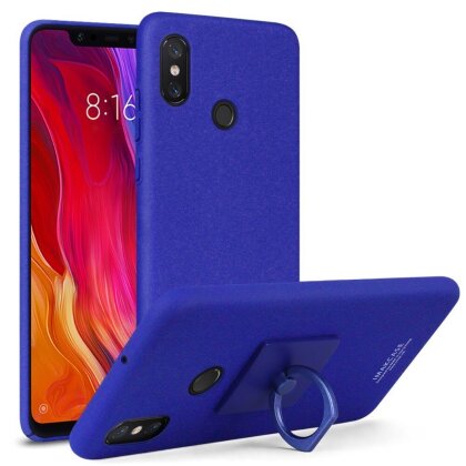 Чехол iMak Finger для Xiaomi Mi 8 (голубой)