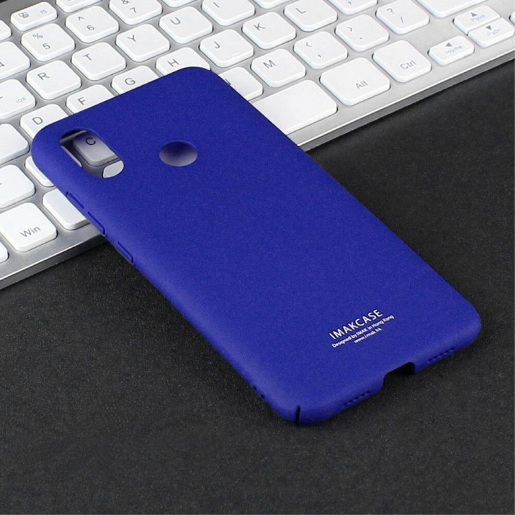 Чехол iMak Finger для Xiaomi Mi 8 (голубой)